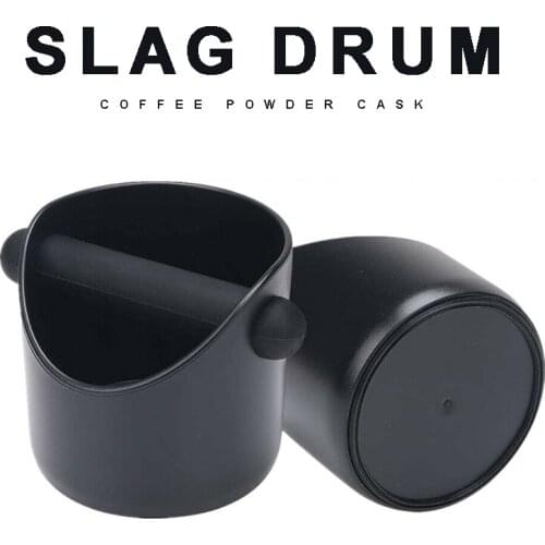 Espresso Knock Box Shock-Absorbent Durable Coffee Knock Box Container Anti Slip Coffee Grind Dump Bin Waste Bin With Handle