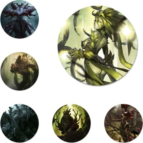 Dark forest Icons Pins Badge Decoration Brooches Metal Badges For Backpack Decoration 58mm