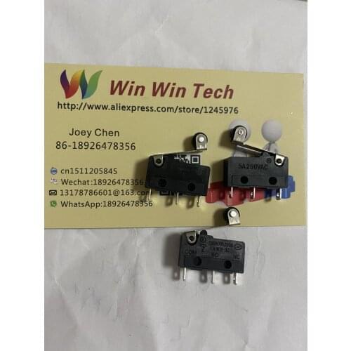 3pin Switch Free Shipping 100PCS MICROSWITCH LIMIT SWITCH 3pin N/O N/C MICRO SWITCH