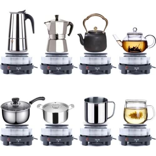 4/6Cup Coffee Maker Pot Espresso Latte Percolator Electric Stove Home Office Kit