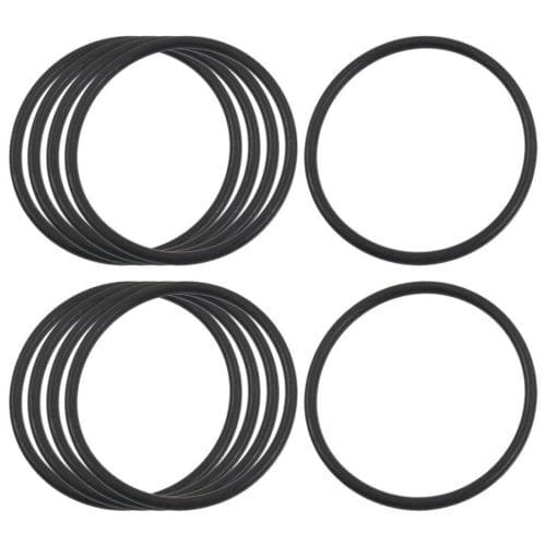 50 Pcs 37mm x 2mm Black Rubber Sealing Oil Filter O Rings Gaskets
