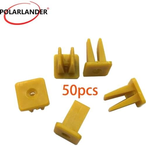 50pcs Self-tapping Screw Holder K17 Decorative Screw Holder Fixed Clamp K17 Car Decorative Clip Cover Auto Universal Fastener