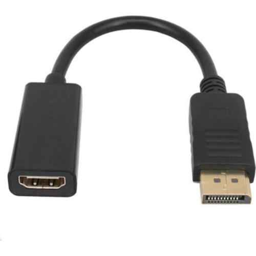 1080P DP to HDMI-compatible Adapter Display Port Male To Female HDMI-compatible Cable Converter Adaptor For Projector Laptop TV