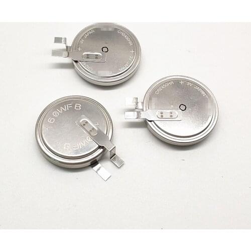 1pcs Original CR2450HR High temperature resistant 3V button battery Car tire pressure monitoring battery instead of CR2450