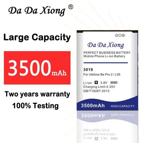 Da Da Xiong 3019 battery 3500mAh Ulefone Be Pro Battery for Ulefone Be Pro 2 / Ulefone L55
