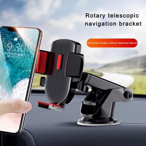 Car Phone Holder Mobile Phone Holder Stand In Car GPS Mount Support For IPhone 12 11 Pro For Xiaomi For HUAWEI