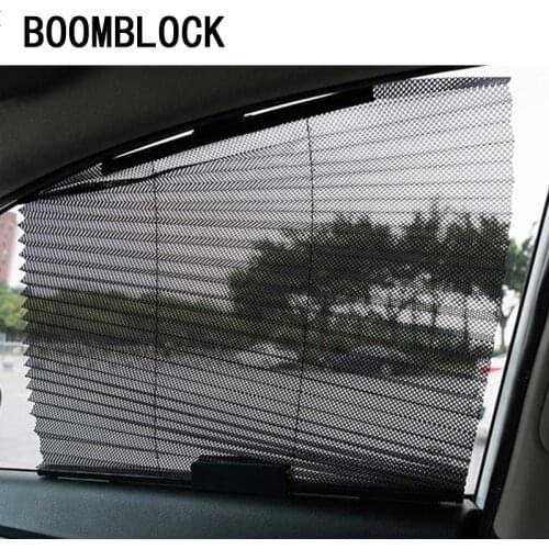 Car folding curtain sunshade Accessories for BMW E46 E60 Ford focus Mazda 3 Volkswagen Polo Golf 4 Skoda octavia Kia rio Abarth