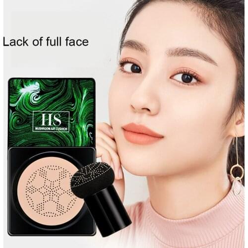 Air Cushion BB Cream Whitening Concealer Oil Control Make Up With Mushroom Puff Moisturizing Natural Beginner Face Makeup TSLM1