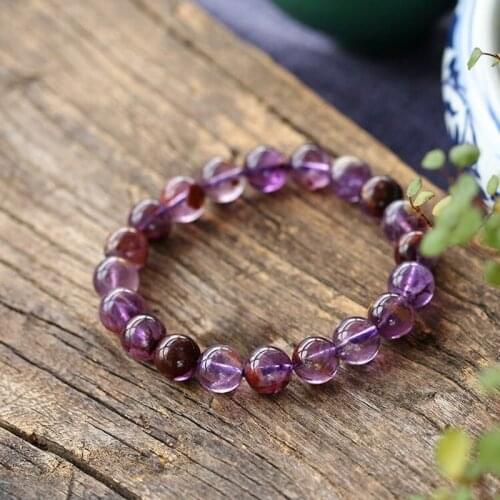 Amethyst stone bracelet mineral crystals jewelry natural gemstones ornament reiki healing ornament decorations ornament bijoux
