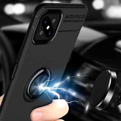 A92S Finger Ring stand case for OPPO A92S Case Cover Car Holder Stand Silicone Cover for OPPO A 92S Capa