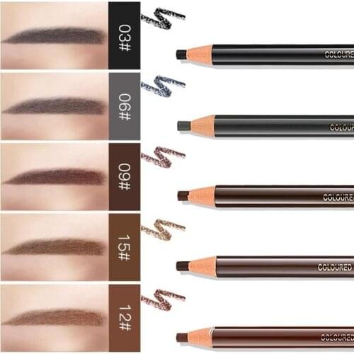 1pc Eyebrow Pencil Makeup Eyebrow Enhancers Sweatproof Waterproof Tint Coloured Beauty Eye Brow Pencil Cosmetic Tools