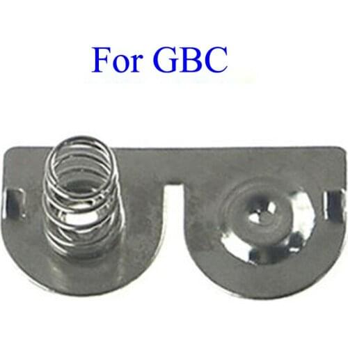 YuXi 2pcs Battery Terminals Spring Contacts Replacement for Nintendo Game Boy Color for GBC Battery Holder