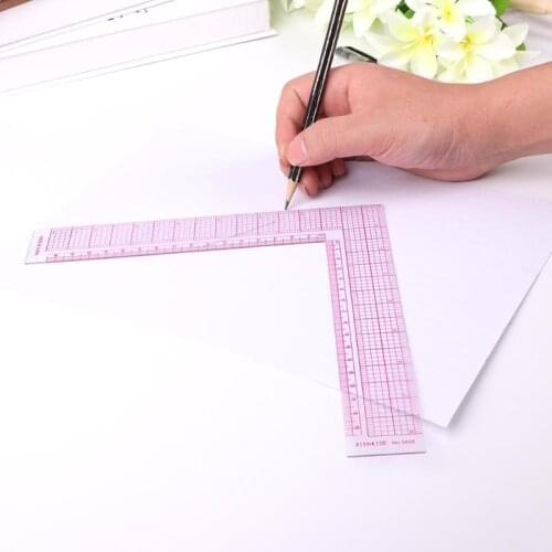 Drawing Ruler 5X30cm Patchwork Ruler High Grade Acrylic Material Transparent Ruler Scale Office School Line Drawing