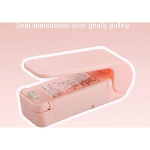 Mini sealing machine portable snack plastic bag sealing machine kitchen tools