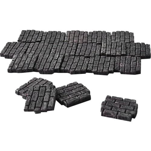 Model Bricks DIY Diorama Wargame Architectural Materials Scene Pack Of 20