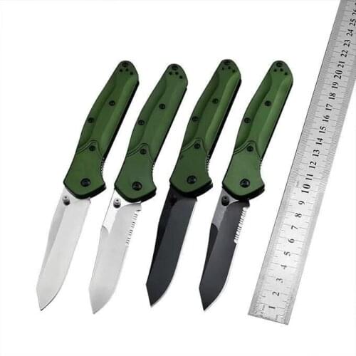 Butterfly In Knife 940 Pocket Folding Knife Aluminum Alloy Handle Half Tooth S30V Blade Tactical Fishing EDC Survival Tool Knife