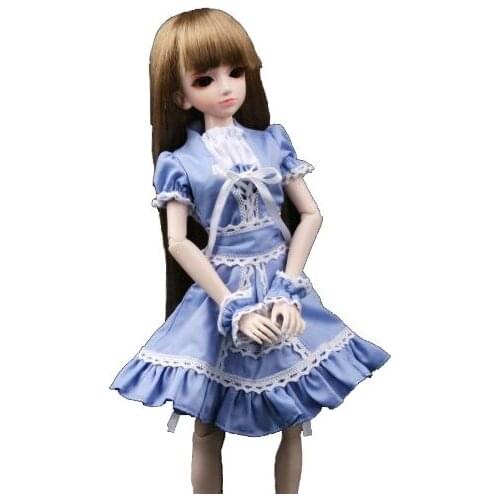 [wamami] 129# Blue Dress/Suit 5pc 1/4 MSD AOD BJD Dollfie