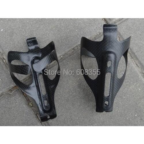 Full Carbon Matt MTB Mountain Road Cyclocross TT Bike water Bottle cage bicycle Holder for all Cycling - 2 Pcs ( 033 )