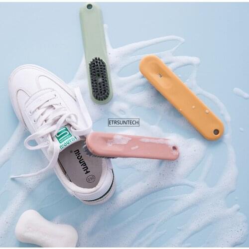 100pcs Plastic Multipurpose Washing Brush Products Household Tools Shoe Brush Household Cleaning Accessories shoes shine kit