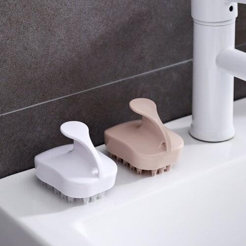 Silicone Head Body Scalp Massage Brush Silicone Shampoo Brush Hair Washing Comb Shower Brush Bath SPA Massage Brush