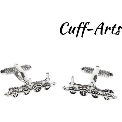 Small Train Cufflinks for Men Train Locamotive Cufflinks Gifts for Men C10531