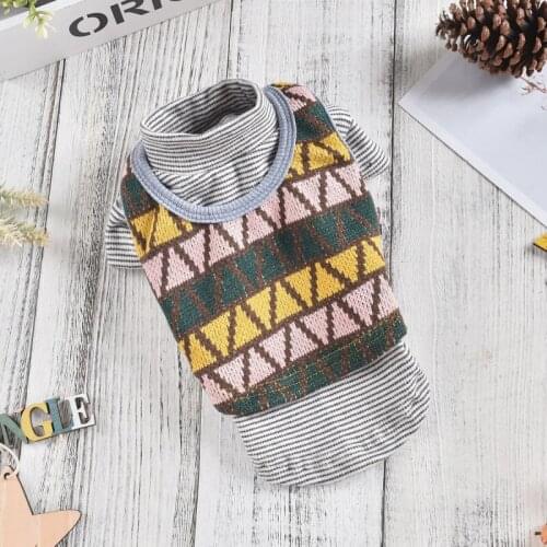 Winter Dog Clothes Sweater Puppy Clothing Coat Pet T-shirt Cat Chihuahua Poodle Corgi Dachshund Maltese French Bulldog Costumes
