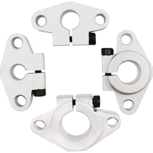 1pc 3D Printer SHF8 SHF10 SHF12 SHF16 Aluminum Rod Rail Shaft Linear Rail Support CNC Router XYZ Axiz for 3D Printer