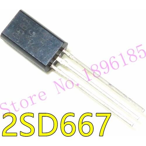 1pcs/lot D667 2SD667 TO-92L 1A 120V In Stock