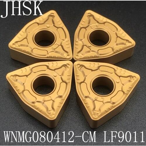 10pcs WNMG080412-CM LF9011External Turning Tools carbide Turning lathe cutting insert tools blade High cost performance