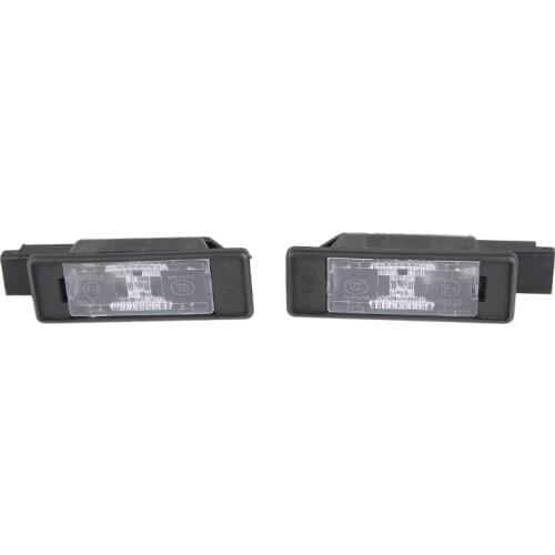 9661480980 Number Plate Lamp License 2pcs Plate Lights For Peugeot 301 307 308 508 408 for Citroen C4 Sega Elysee Triumph
