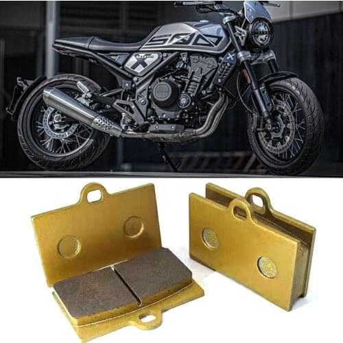 Crossfire 500 500X Motorcycle Accessories Front Wheel Rear Wheel Front and Rear Brake Pads Kits For Brixton Crossfire 500 500X