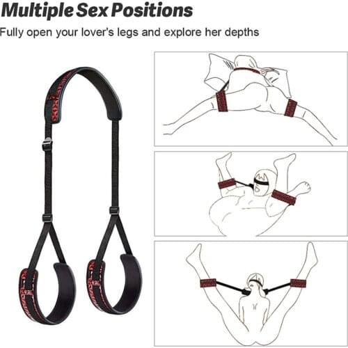 Sm bondage for fetish, ankle cuffs for adults, erotic sex toys for women, couples games, sex products sex swing bdsm toys