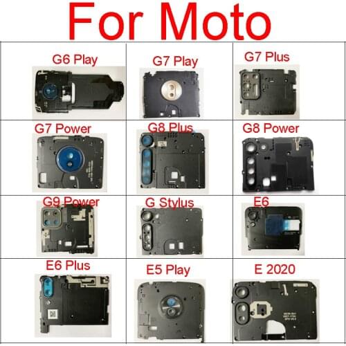 Motherboard Cover For Motorola MOTO E E5 E6 G G6 G7 G8 G9 Stylus Play Plus Power 2020 Small Back Frame Shell Case on Mainboard