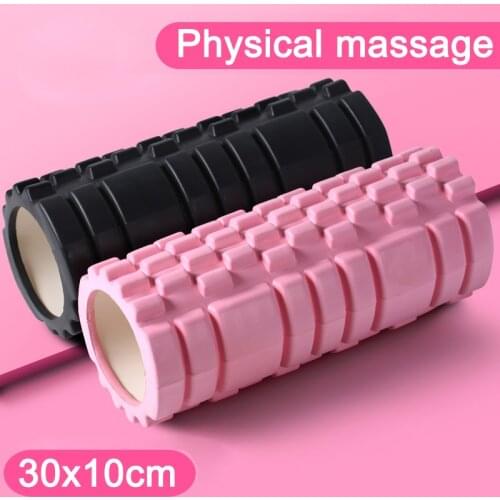 EVA Therapy Physio Yoga Foam Roller blocks Yoga Column Sports Fitness Pilates Train Gym Muscle Massage Grid Point Exercise
