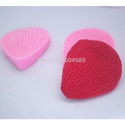 FM238 Multi texture leaves silicone fondant cake molds soap chocolate mould for the kitchen baking clay mould