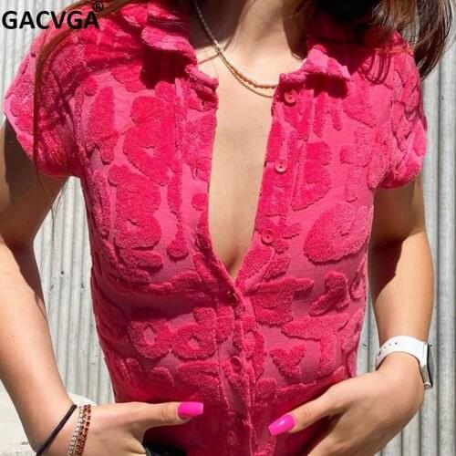 Женские футболки с коротким рукавом GACVGA China At AliExpress