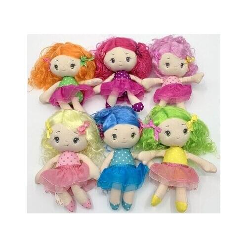 Disney Cartoon Sleeping Beauty Briar Rose Aurora World Cutie Curls Abby Jade Face The Embroidery Dolls Girl Played The House Toy