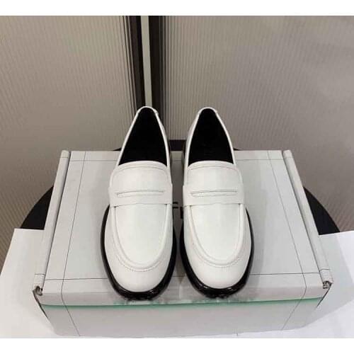 Summer 2021 womens shoes Lefu womens low heel thick sole air cushion shoes single shoe womens shoes platform shoes