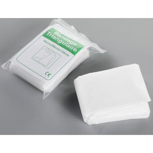 Medical Non-Woven Triangular Bandage For Fracture Arm Sling First Aid Supplies Outdoor Burn Dressing Emergency Wound Treatment