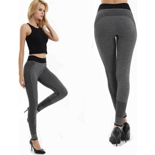 Mounchain Women Sexy Elastic Yoga Sports Pants Wicking Force Exercise Quick-dry Leggings