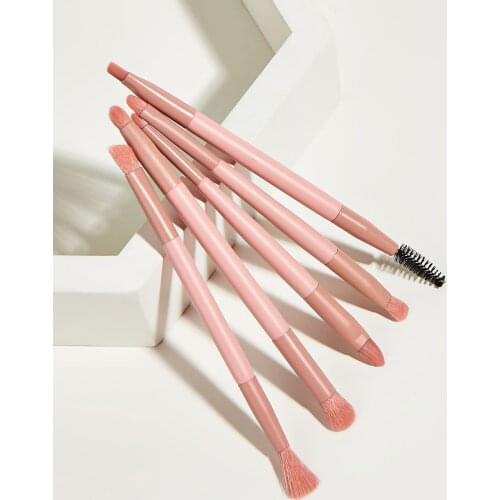 5pcs Makeup Brush Kit Soft Synthetic Hair Make Up Brushes Foundation Powder Blush Eyeshadow Cosmetic Makeup Tool