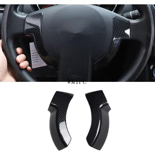 Car Steering Wheel Covers Trim Sticker For Nissan Qashqai J10 NJ10 2007 2008 2009 2010 2011 2012 2013 Accessories