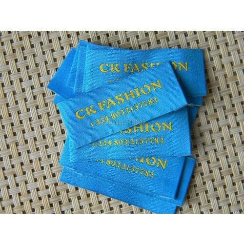 OEM Garment labels clothing labels / woven label/ main label