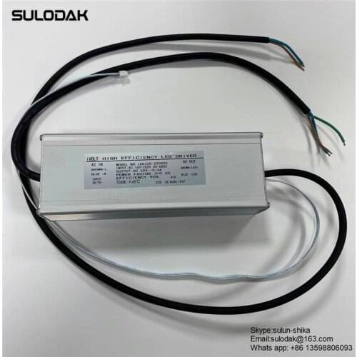 Flatbed Printer Photo Machine Screen Printing Equipment Fan Cooling UV LED Curing Lamp Dedicated LED Driver Power Supply DC 55V