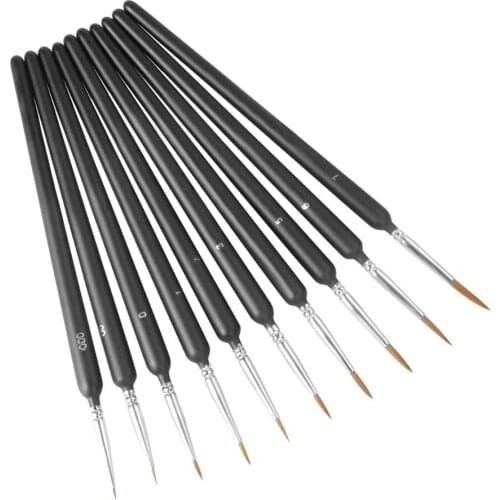 Hook Line Pen Watercolor Brush Practical Art Painting Stroke Wolf Hao Hook Line Pen Paint Brush Set Nylon Hook Pen