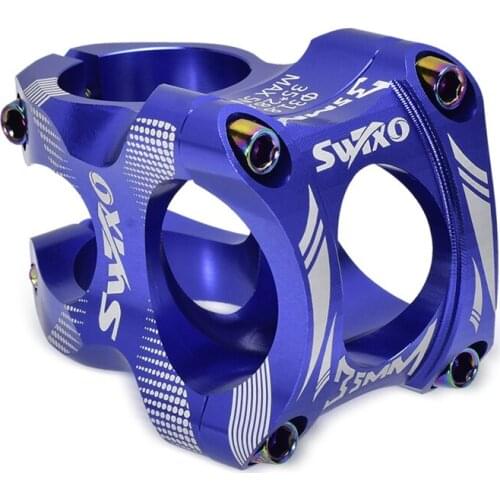 SWTXO 31.8 Stem 35mm Bike Stem Wake Mountain Bike Stem Short Handlebar Stem for Most Bicycle, Road Bike, MTB