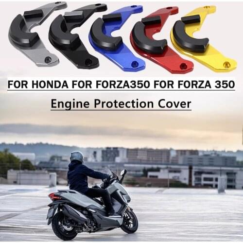 For HONDA For FORZA350 For FORZA 350 Motorcycle Modify Protection Cover Tank Cap Case Guard CNC Aluminum Engine Protection Cover