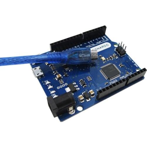 10sets/lot Leonardo R3 development board + USB Cable (with logo)