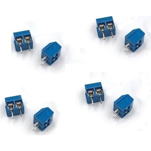 20pcs Screw connection terminal KF301-5.0 0.08 for each leg: 5.0mm; pole number: 2P
