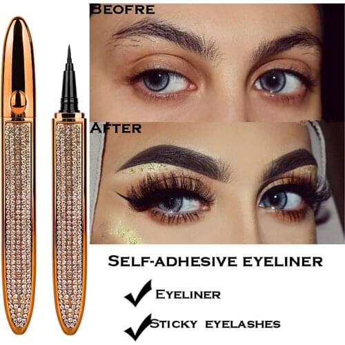 Diamond Magic Eyeliner Pen Quick-drying Black/Brown/Transpare Multi-Functional Eyeliner Pen Makeup maquillaje Beauty Tools